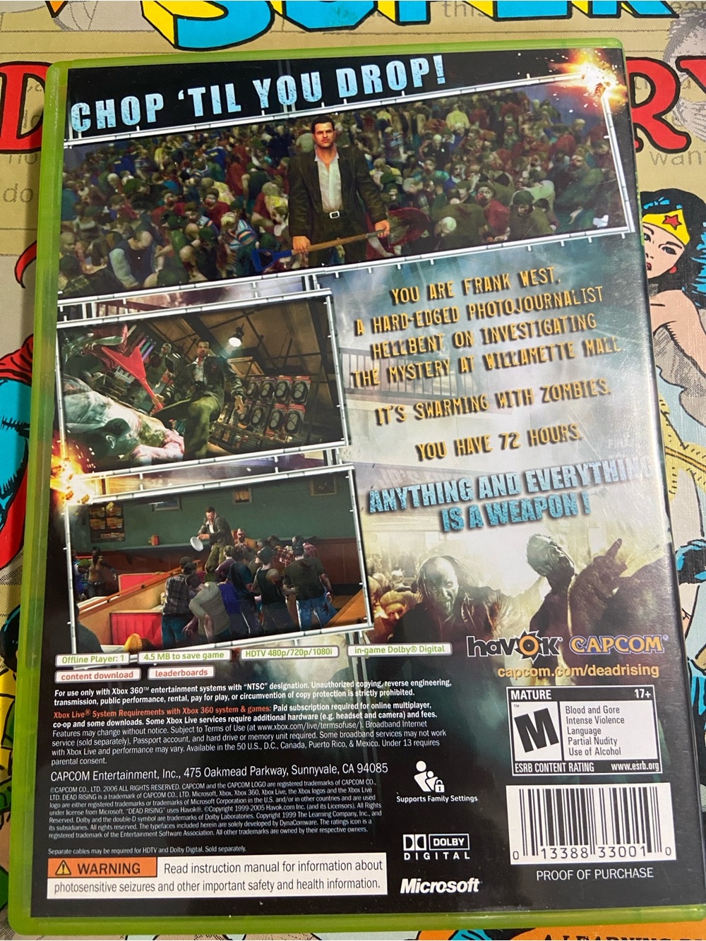 Dead Rising (Microsoft Xbox 360, 2006) Complete - Picture 2 of 3